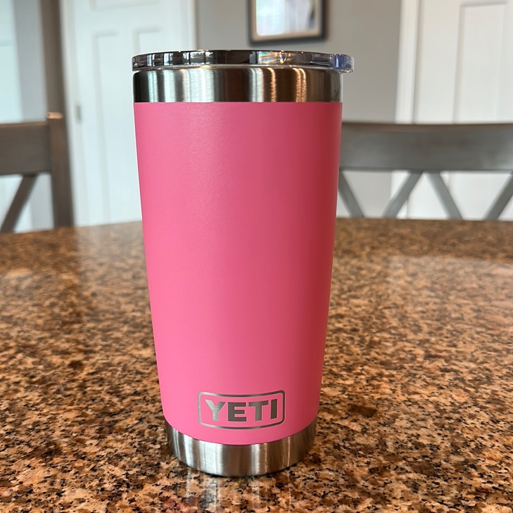 Yeti 20 oz pink Rambler